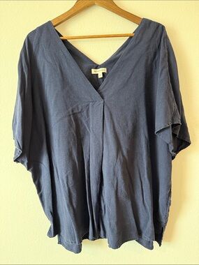 Monsoon linen blouse XL